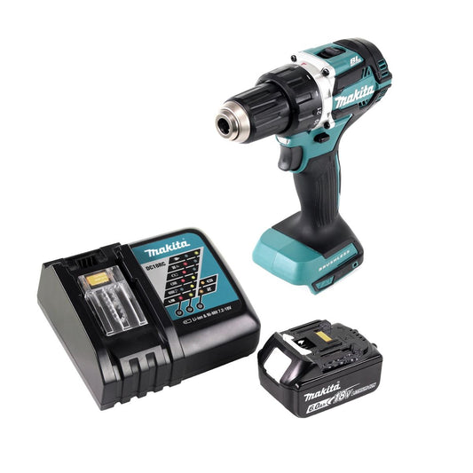 Makita DDF 484 RG1 Akku Bohrschrauber Brushless 18 V 54 Nm + 1x Akku 6,0 Ah + Ladegerät