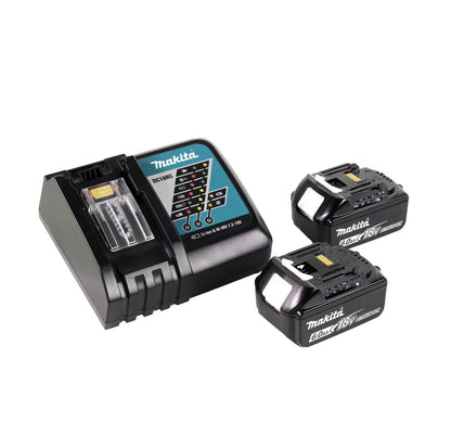 Makita DDF 484 RG Perceuse-visseuse sans fil sans balai 18 V 54 Nm + 2x Batteries 6,0 Ah + Chargeur