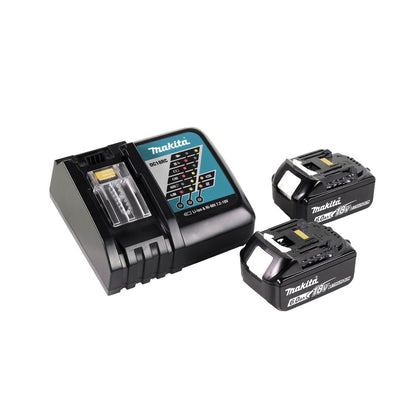 Makita DHP 484 RG Perceuse à percussion sans fil 18 V 54 Nm brushless + 2x Batteries 6,0 Ah + Chargeur