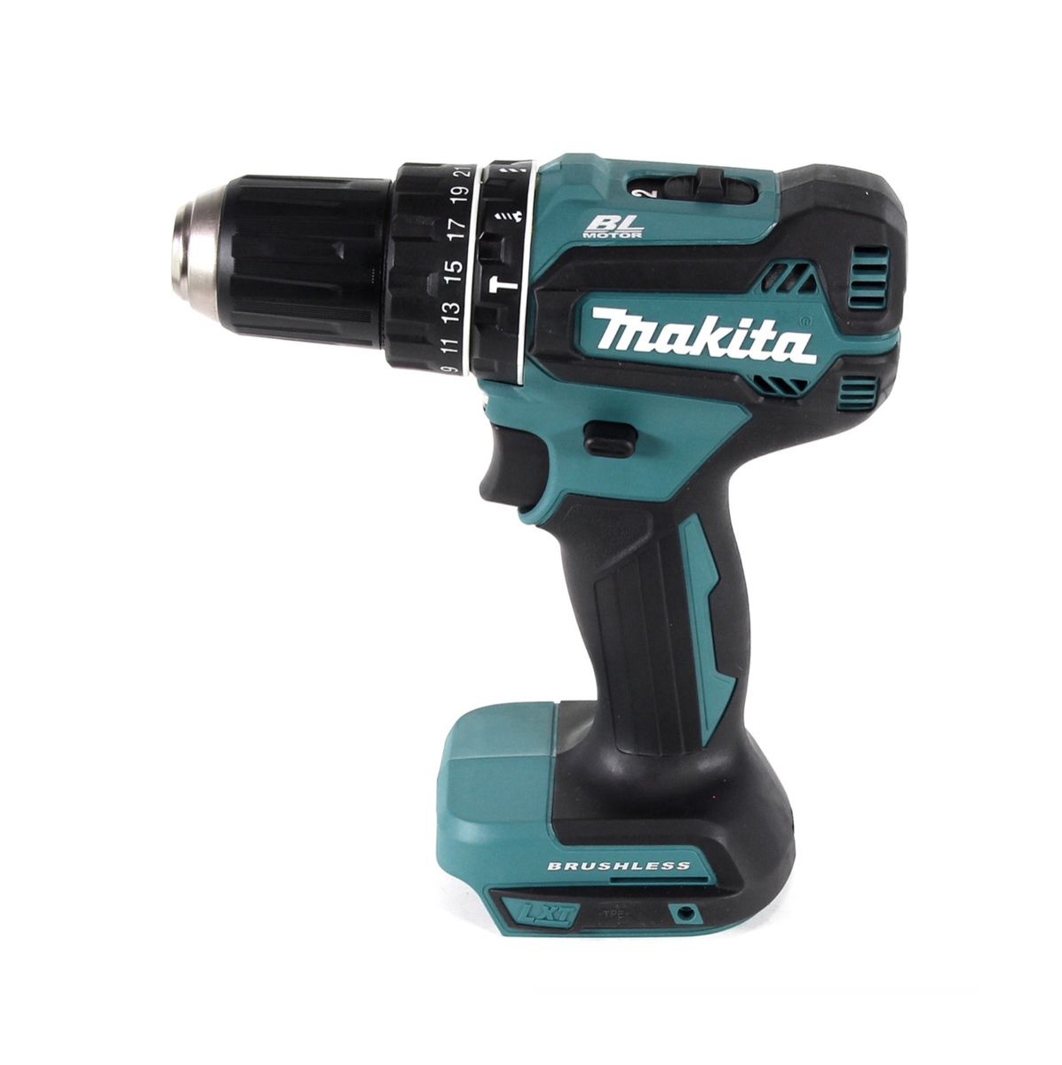 Makita DHP 485 G1 Perceuse-visseuse à percussion sans fil 18 V 50 Nm Brushless + 1x Batterie 6,0 Ah - sans chargeur