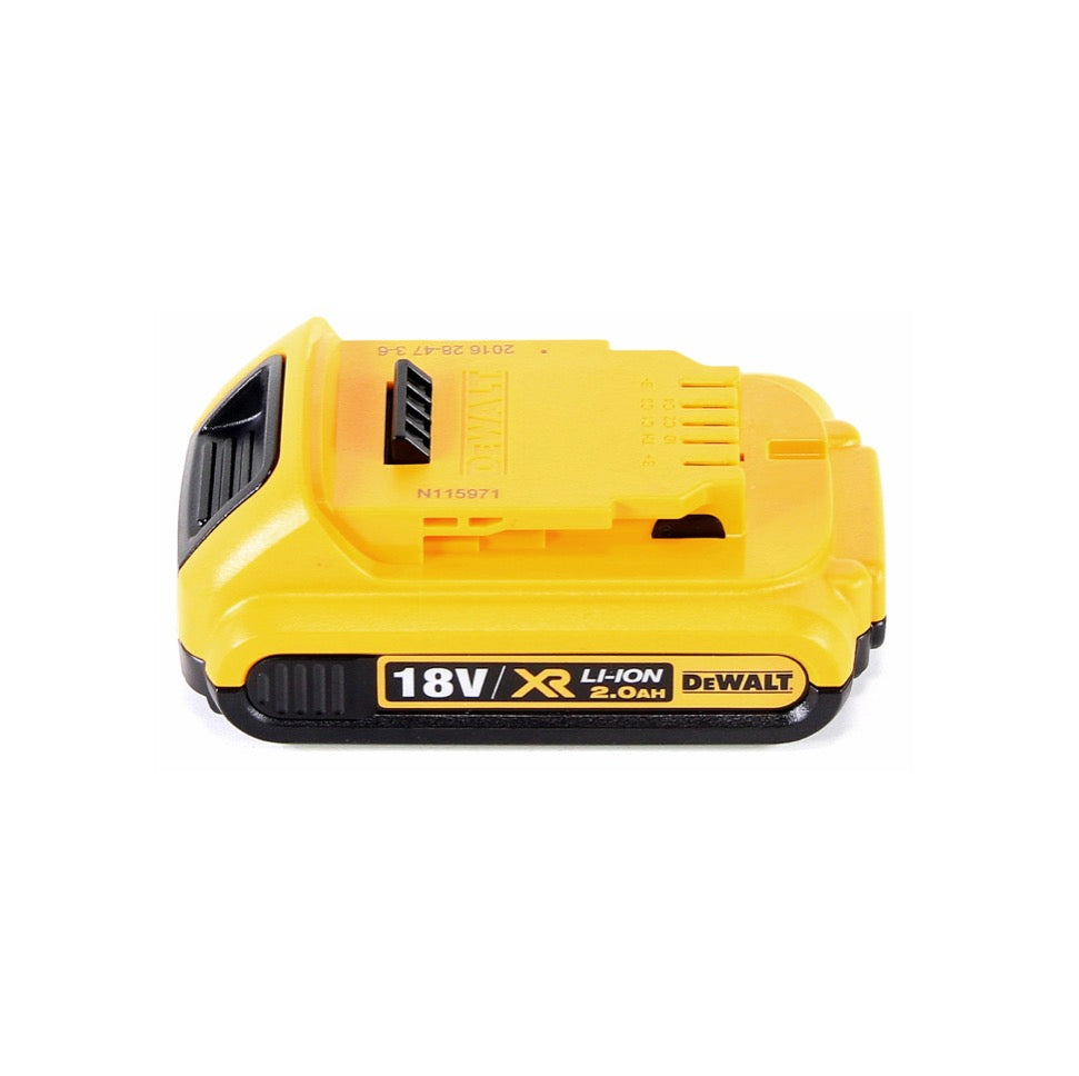 DeWalt DCW 200 NT Akku Vibrationsschleifer 18 V 108x115 mm + 1x Akku 2,0 Ah + TSTAK - ohne Ladegerät - Toolbrothers