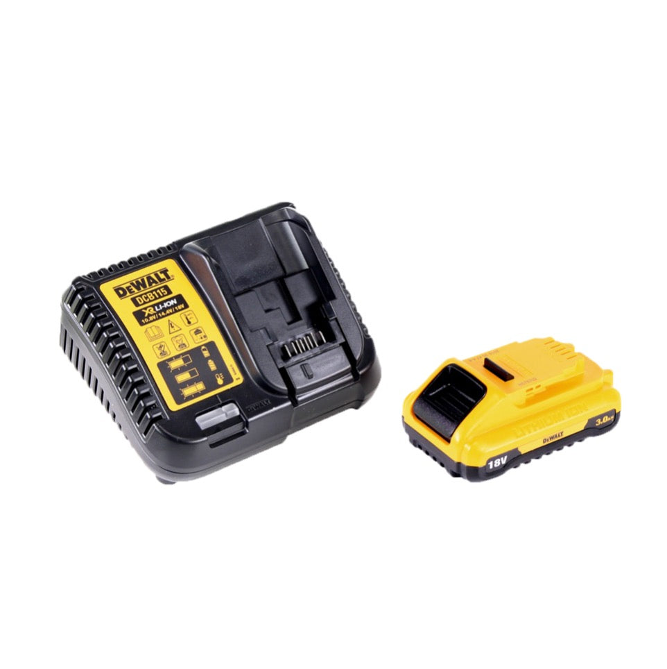 DeWalt DCW 200 L1 Akku Vibrationsschleifer 18 V 108x115 mm + 1x Akku 3,0 Ah + Ladegerät + TSTAK