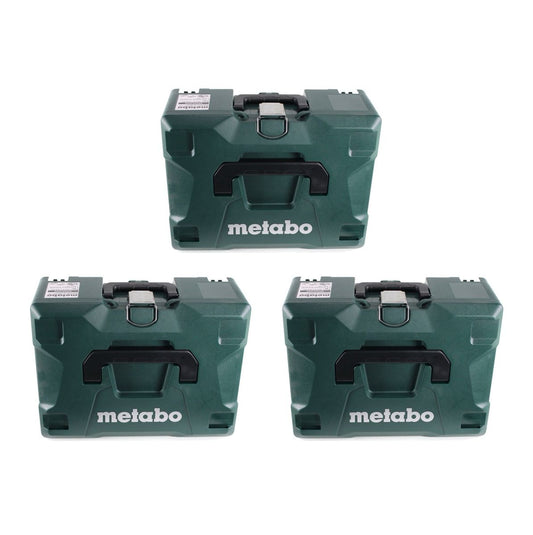 Metabo MetaLoc II Koffer 3 Stück - ohne Zubehör ( 3x 626431000 )