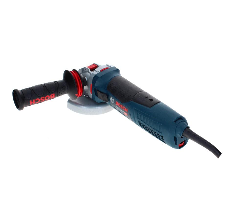 Bosch GWX 17-125 S Meuleuse d'angle professionnelle 1700 W 125 mm X-Lock + disque à lamelles X571 K40 + disque à lamelles X571 K80