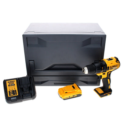 Perceuse-visseuse sans fil DeWalt DCD 777 D1D 18 V 65 Nm + 1x batterie 2,0 Ah + chargeur + D-Box