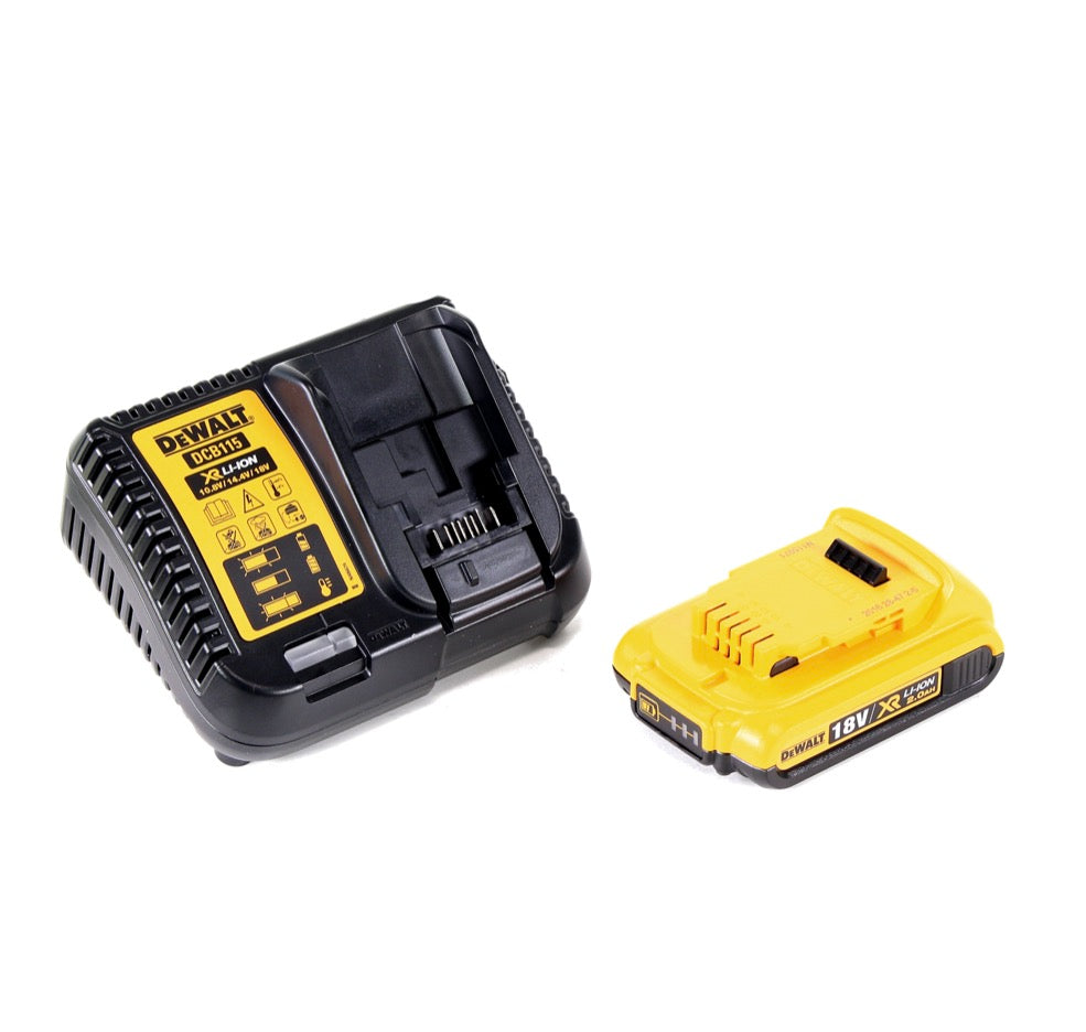 Perceuse-visseuse sans fil DeWalt DCD 777 D1D 18 V 65 Nm + 1x batterie 2,0 Ah + chargeur + D-Box