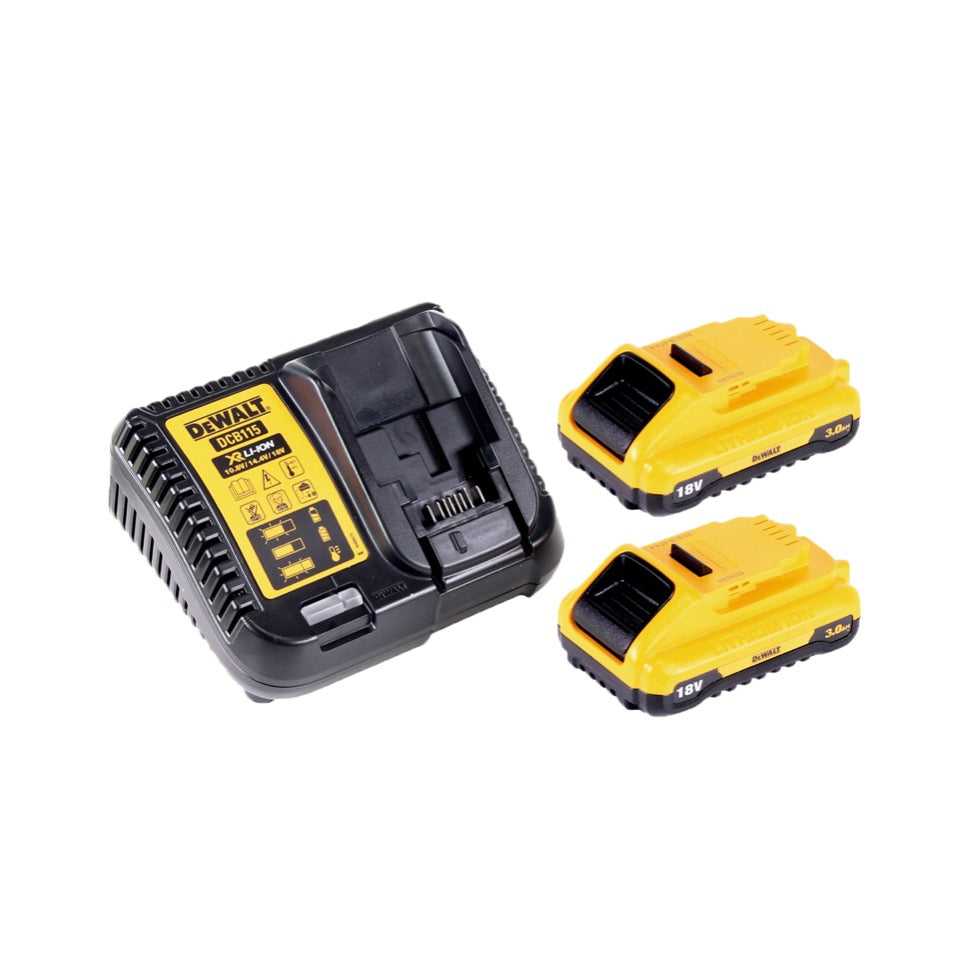 Clé à chocs sans fil DeWalt DCF 809 L2D 18 V 190 Nm 1/4" sans balai + 2x batterie 3,0 Ah + chargeur + D-Box