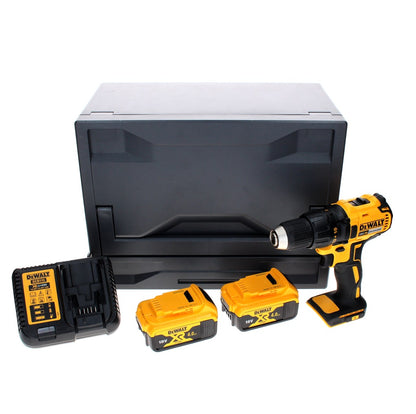 Perceuse-visseuse sans fil DeWalt DCD 777 M2D 18 V 65 Nm + 2x batteries 4,0 Ah + chargeur + D-Box