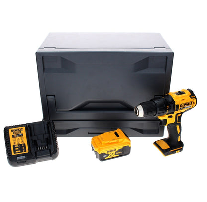 Perceuse-visseuse sans fil DeWalt DCD 777 P1D 18 V 65 Nm + 1x batterie 5,0 Ah + chargeur + D-Box