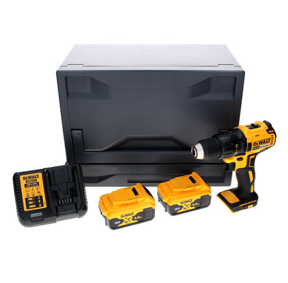 Perceuse-visseuse sans fil DeWalt DCD 777 P2D 18 V 65 Nm + 2x batteries 5,0 Ah + chargeur + D-Box