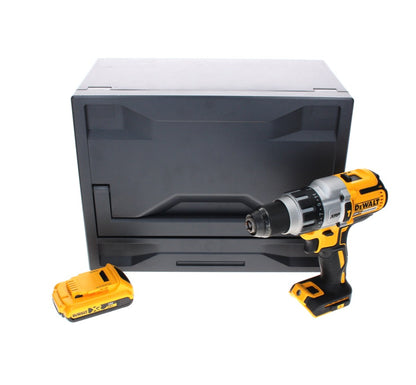 Perceuse à percussion sans fil DeWalt DCD 996 ND 18 V 95 Nm sans balai + 1x batterie 2,0 Ah + D-Box - sans chargeur