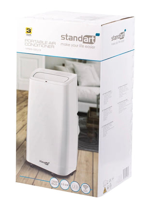 Standart YPS3-12/3 mobile Klimaanlage 1350 Watt Kältemittel R290 für Räume bis 25 m² mit Fernbedienung - Toolbrothers