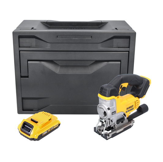 DeWalt DCS 331 ND Akku Stichsäge 18 V + 1x Akku 2,0 Ah + D-Box - ohne Ladegerät