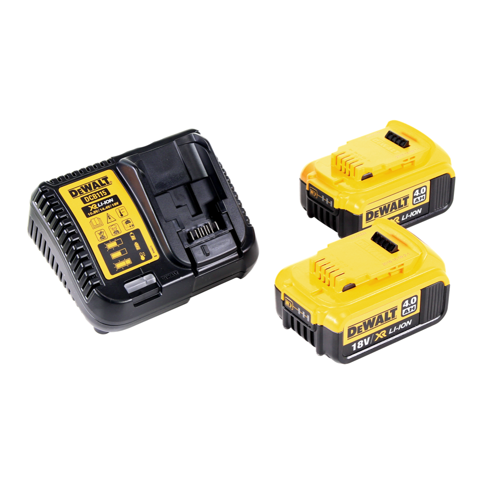 Scie sauteuse à batterie DeWalt DCS 331 M2D 18 V + 2x batteries 4,0 Ah + chargeur + D-Box