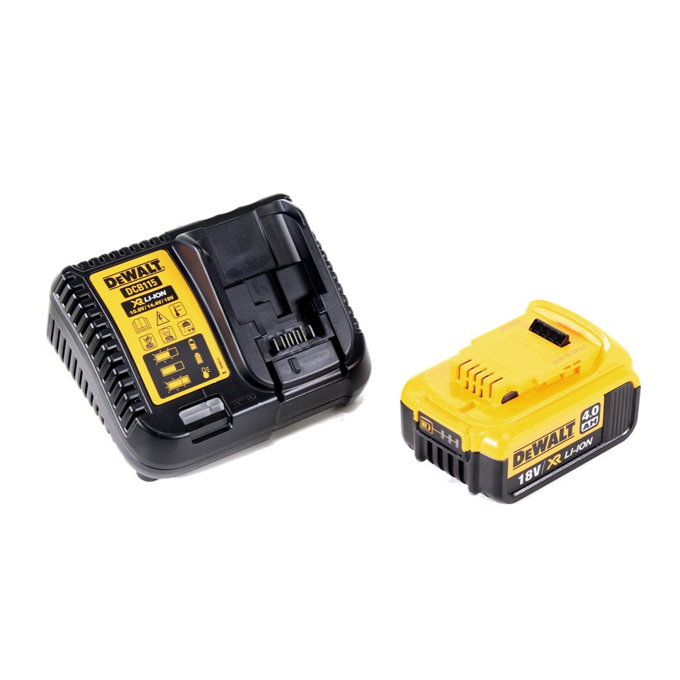 Scie circulaire à batterie DeWalt DCS 391 M1D 18 V 165 mm + 1x batterie 4,0 Ah + chargeur + D-Box