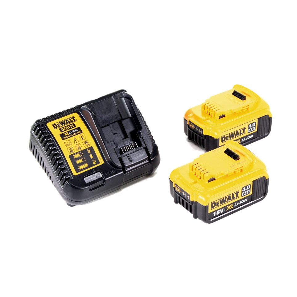 DeWalt DCS 391 M2D Akku Kreissäge 18 V 165 mm + 2x Akku 4,0 Ah + Ladegerät + D-Box