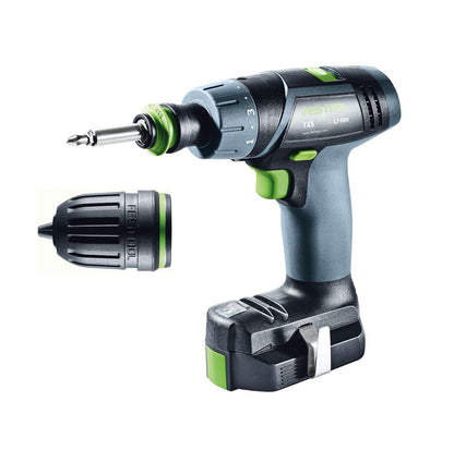 Festool TXS Li 2,6 Plus Akku Bohrschrauber 10,8 V 16 Nm ( 576101 ) + 2x 2,6 Ah Akku + Ladegerät + Systainer - Nachfolger von 564509 - Toolbrothers