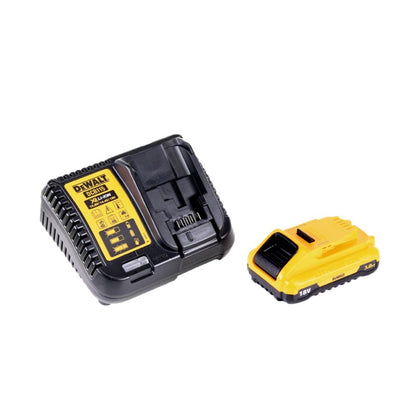 Clé à chocs sans fil DeWalt DCF 787 L1D 18 V 170 Nm 1/4'' brushless + 1x batterie 3,0 Ah + chargeur + D-Box