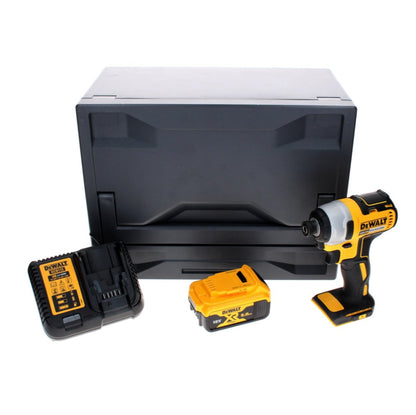 Clé à chocs sans fil DeWalt DCF 787 P1D 18 V 170 Nm 1/4'' sans balai + 1x batterie 5,0 Ah + chargeur + D-Box