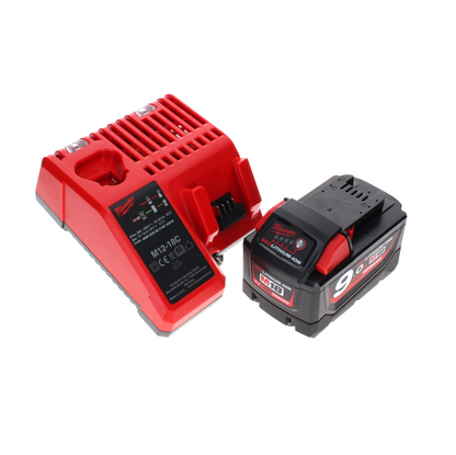 Tronçonneuse à batterie Milwaukee M18 FCOS230-901C 18 V 230 mm sans balais + 1x batterie 9,0 Ah + chargeur