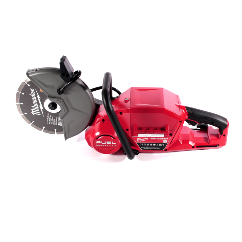 Tronçonneuse à batterie Milwaukee M18 FCOS230-902C 18 V 230 mm sans balais + 2x batteries 9,0 Ah + chargeur