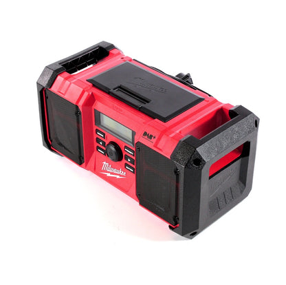 Milwaukee M18 JSR DAB+-502C Radio de chantier sur batterie / secteur 18 V + 2x batteries 5,0 Ah + chargeur