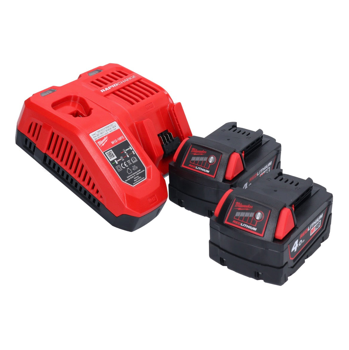 Scie sauteuse à batterie Milwaukee M18 FBJS-402X 18 V sans balais + 2x batteries 4,0 Ah + chargeur + boîtier HD