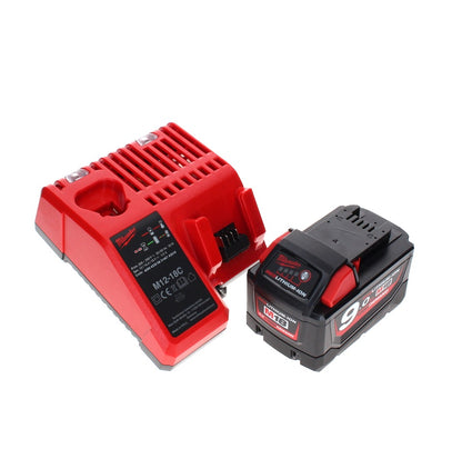 Coupe-herbe à batterie Milwaukee M18 CLT-901C 18 V sans balais + 1x batterie 9,0 Ah + chargeur