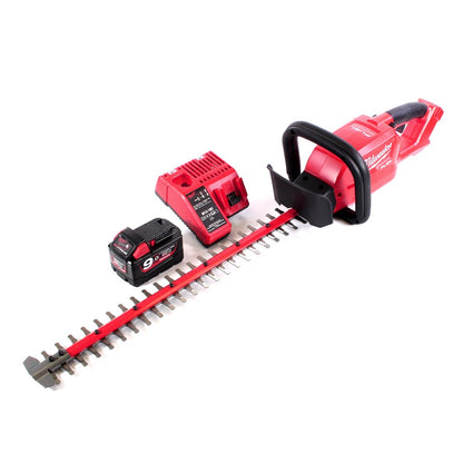 Milwaukee M18 CHT-901C Akku Heckenschere 18 V 610 mm Brushless + 1x Akku 9,0 Ah + Ladegerät