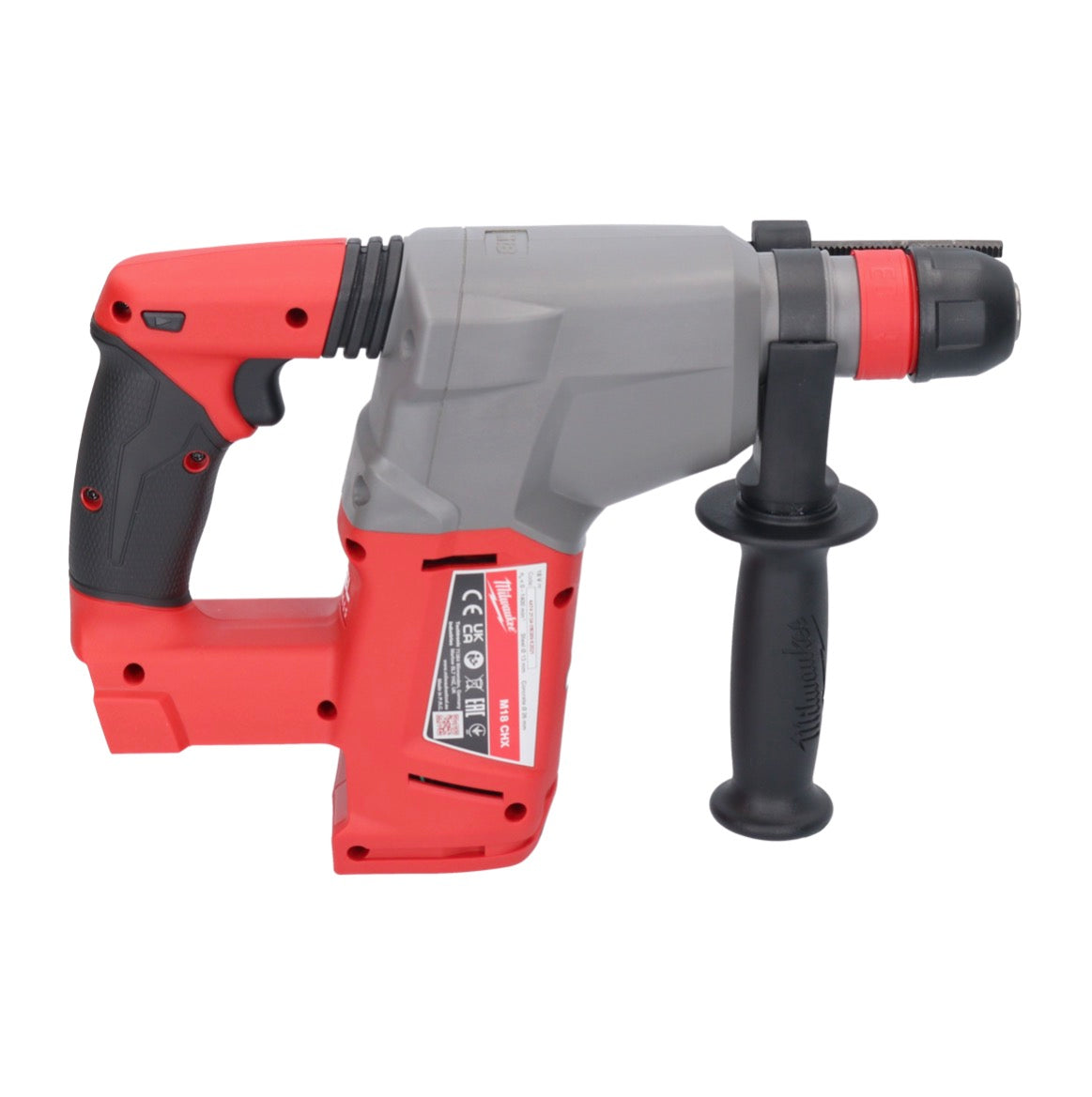 Marteau combiné à batterie Milwaukee M18 CHX-401 18 V 2,5 J SDS plus brushless + 1x batterie 4,0 Ah + chargeur