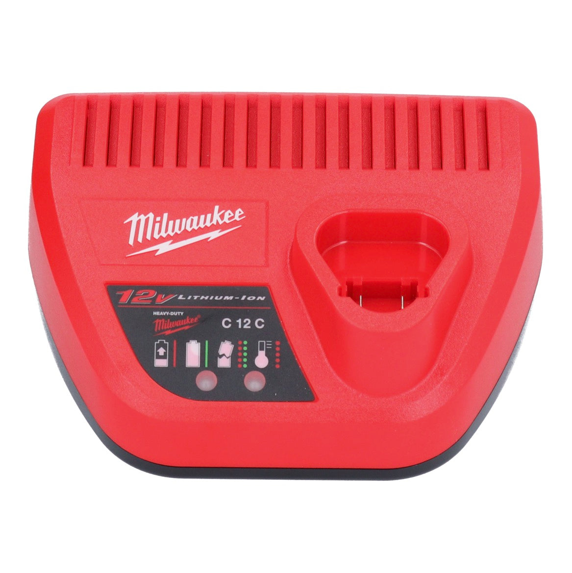 Milwaukee M12 NRG-602 Starter Set 2x 12 V 6,0 Ah Li-Ion Akku + C12 C Ladegerät - Toolbrothers