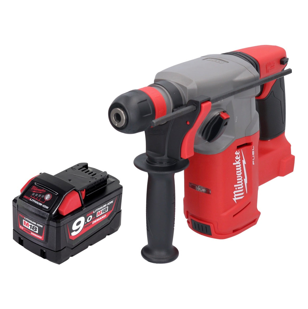 Milwaukee M18 CHX-901 Akku Kombihammer 18 V 2,5 J SDS plus Brushless + 1x Akku 9,0 Ah - ohne Ladegerät