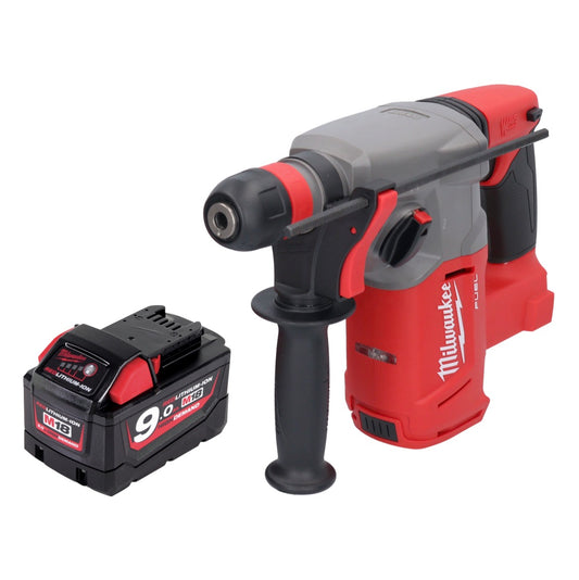 Marteau combiné à batterie Milwaukee M18 CHX-901 18 V 2,5 J SDS plus brushless + 1x batterie 9,0 Ah - sans chargeur