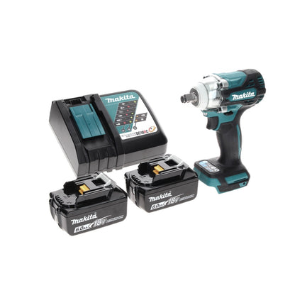 Makita DTW 300 RG Visseuse à chocs sans fil 18 V 330 Nm 1/2" brushless + 2x Batteries 6,0 Ah + Chargeur