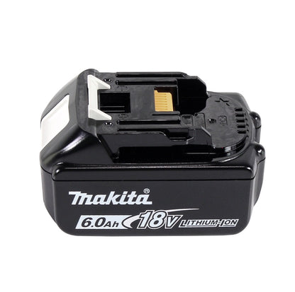 Makita DTW 300 G1J Visseuse à chocs sans fil 18 V 330 Nm 1/2" Brushless + 1x Batterie 6,0 Ah + Makpac - sans chargeur