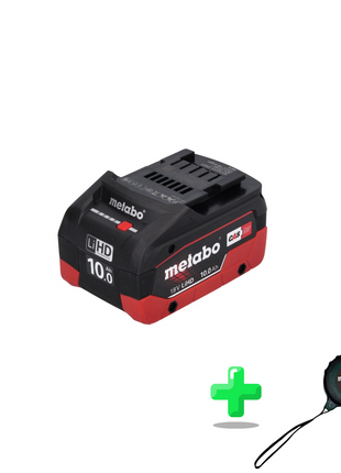 Batterie Metabo LiHD 18 V 10,0 Ah système CAS (625549000) + mètre ruban Metabo 5 mètres