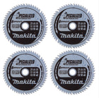 Makita CCXF16556EL EFFICUT Lame de scie circulaire 165 x 20 x 1,45 mm - 56 dents - pour bois, stratifié et plastique - 4 pcs. (2x B-57320)