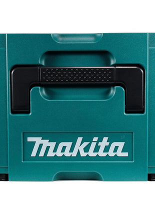 Tijeras para césped a batería Makita DUM 604 ZXJ 18 V con cuchilla para cortacésped y arbustos + Makpac - sin batería, sin cargador