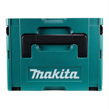 Cisaille à gazon sans fil Makita DUM 604 M1XJ 18 V avec lame pour taille-herbe et arbustes + 1x batterie 4,0 Ah + Makpac - sans chargeur