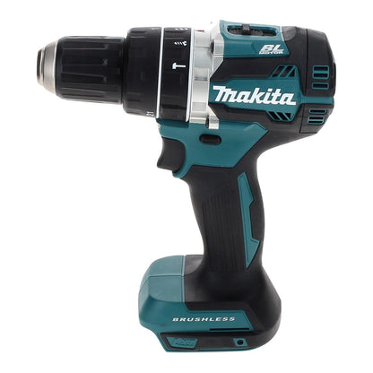 Makita DHP 484 ST1TX Akku Schlagbohrschrauber 18 V 54 Nm Brushless + 1x Akku 5,0 Ah + Ladegerät + 70 tlg. Bit Bohrer Set + TX Alu Koffer