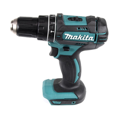 Makita DHP 482 SF1TX perceuse à percussion sans fil 18 V 62 Nm + 1 batterie 3,0 Ah + chargeur + jeu de 70 forets + coffret en aluminium TX