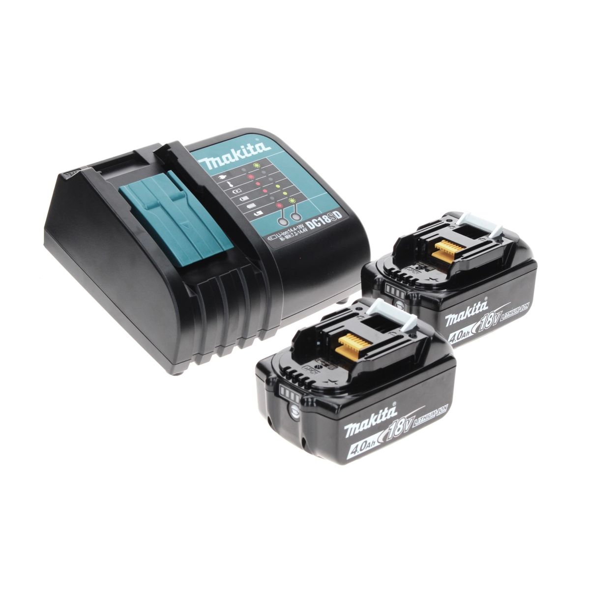 Makita DHP 482 SMTX Perceuse visseuse à percussion sans fil 18 V 62 Nm + 2x Batteries 4,0 Ah + Chargeur + Coffret aluminium TX + Jeu d’embouts et de forets, 70 pcs.