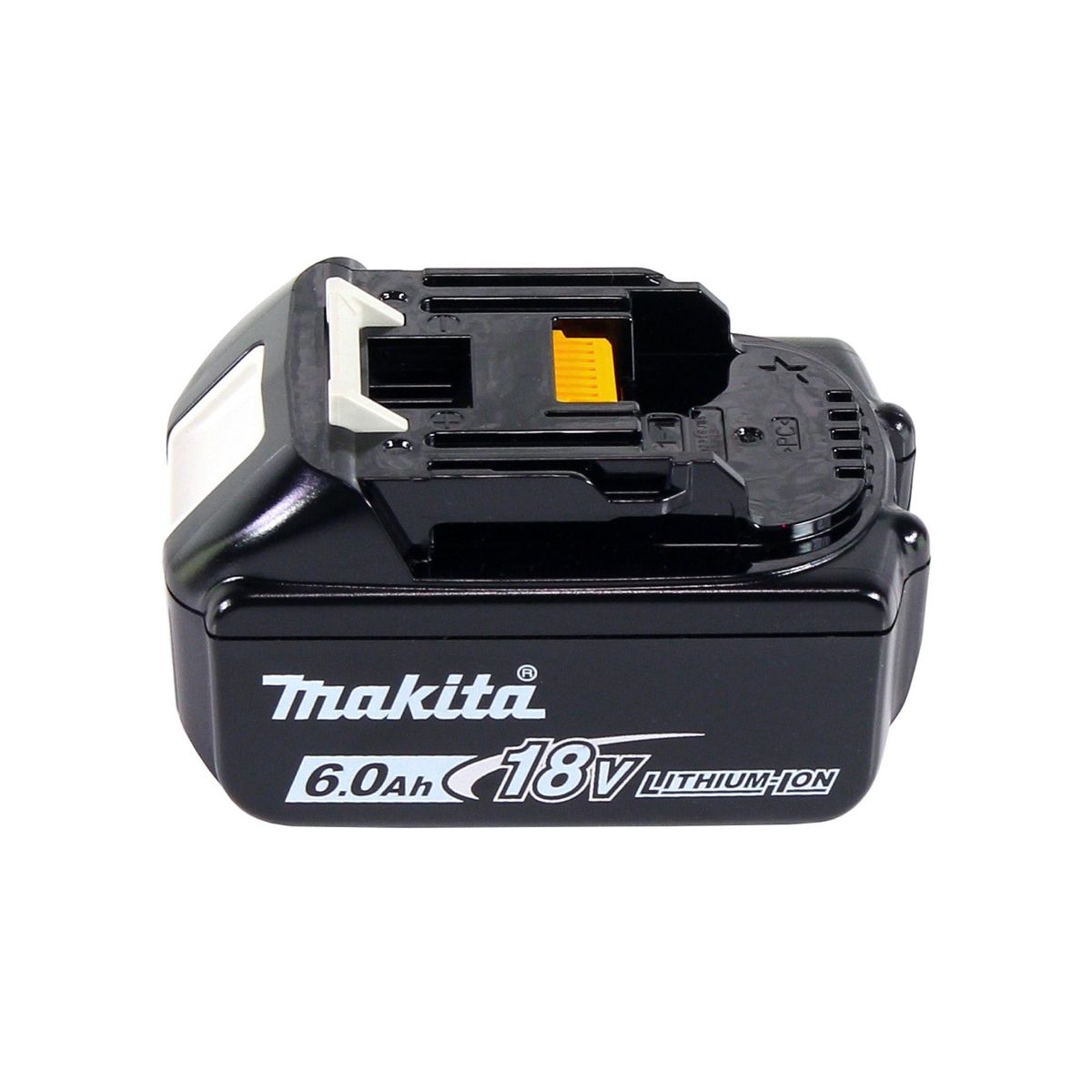 Makita DHP 482 G1TX Perceuse à percussion sans fil 18 V 62 Nm + 1x Batterie 6,0 Ah + Jeu de 70 mèches + Mallette en aluminium TX - sans chargeur