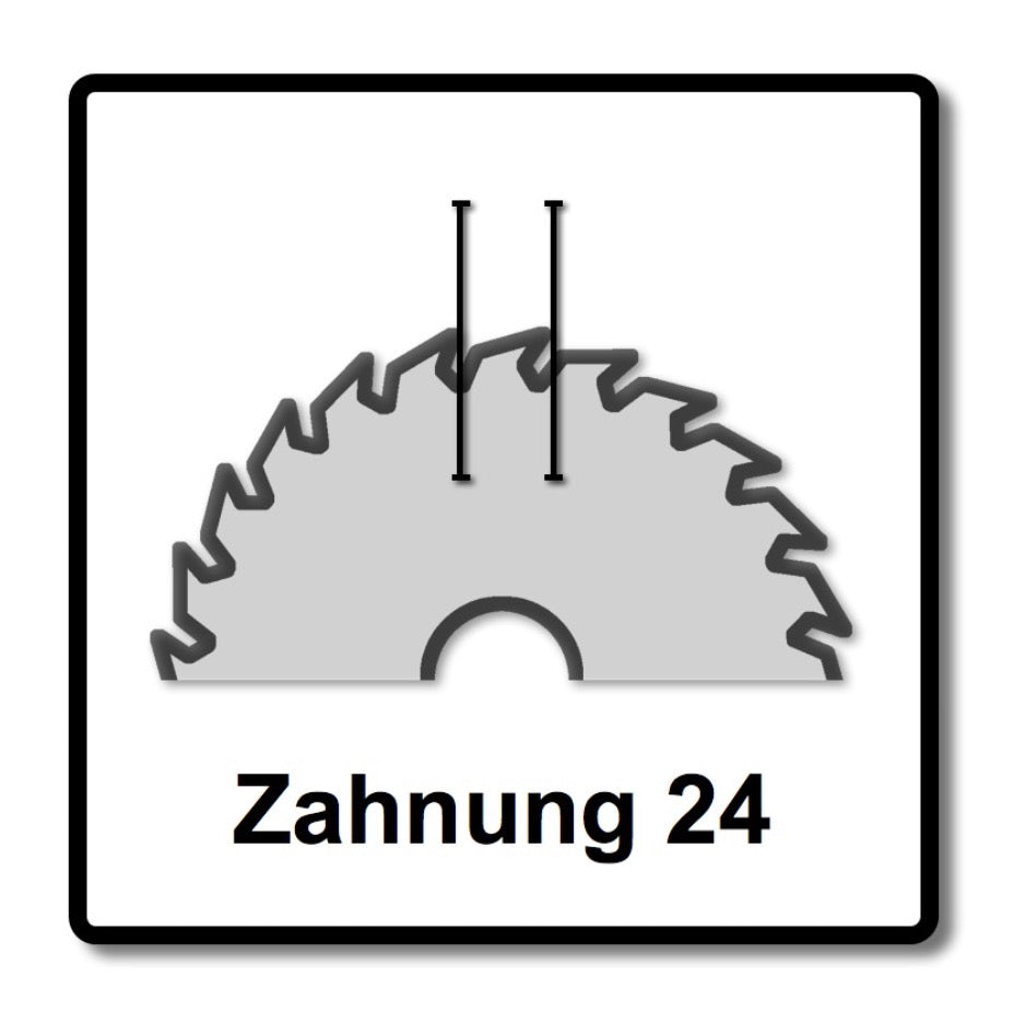 Makita CCM23524G SPECIALIZED EFFICUT Lame de scie 235 x 30 x 1,5 mm - 24 dents, pour bois - 4 pcs. (4x E-01915)