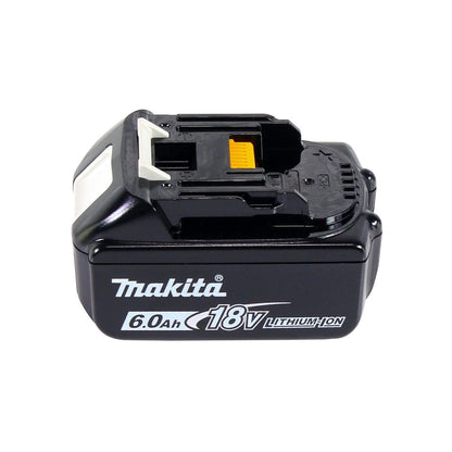 Makita DHP 482 G1TX W Perceuse-visseuse à percussion sans fil 18 V 62 Nm blanc + 1x Batterie 6,0 Ah + Jeu de 70 mèches + Mallette en aluminium TX - sans chargeur