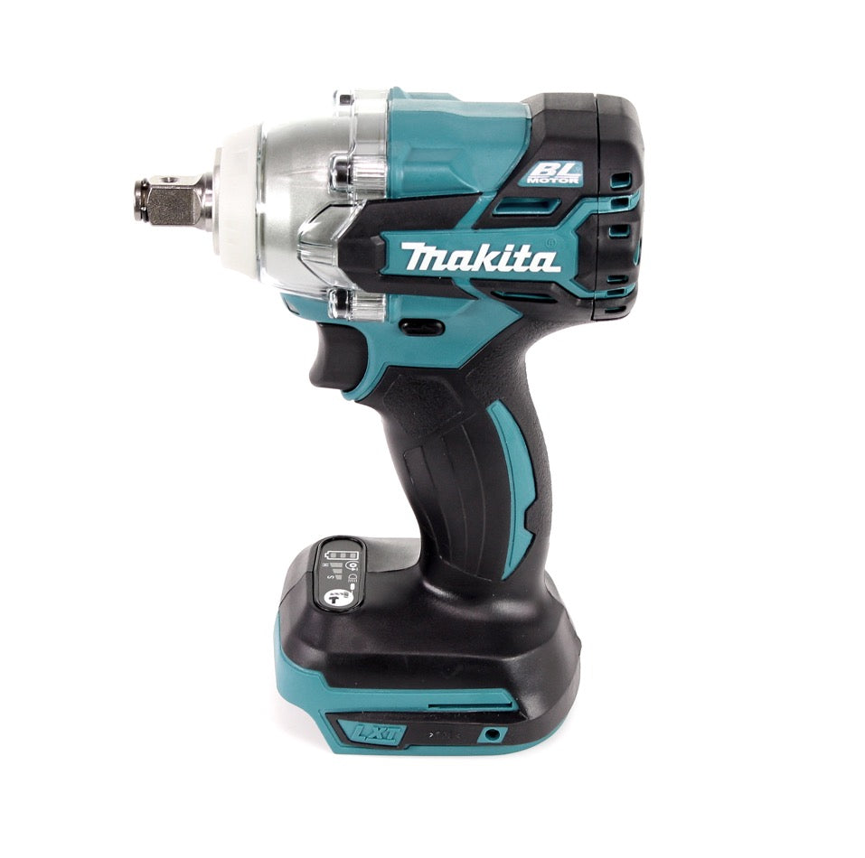 Makita DTW 285 SM1TX Akku Schlagschrauber 18 V 280 Nm 1/2" Brushless + 1x Akku 4,0 Ah + Ladegerät + 70 tlg. Bit Bohrer Set + TX Alu Koffer