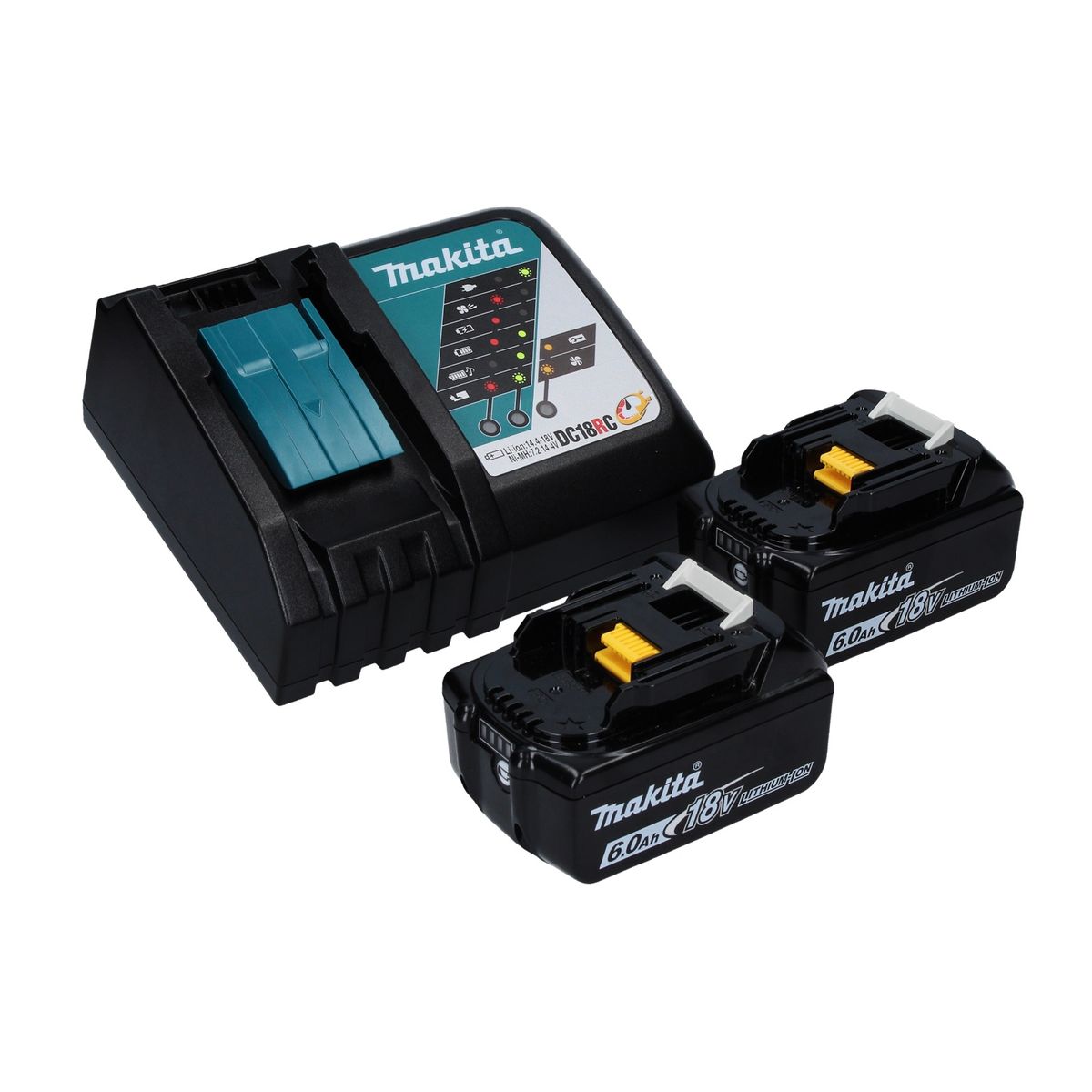 Tronçonneuse à batterie Makita DUC 256 RG 36 V (2x 18 V) sans balais 25 cm + 2x batteries 6,0 Ah + chargeur