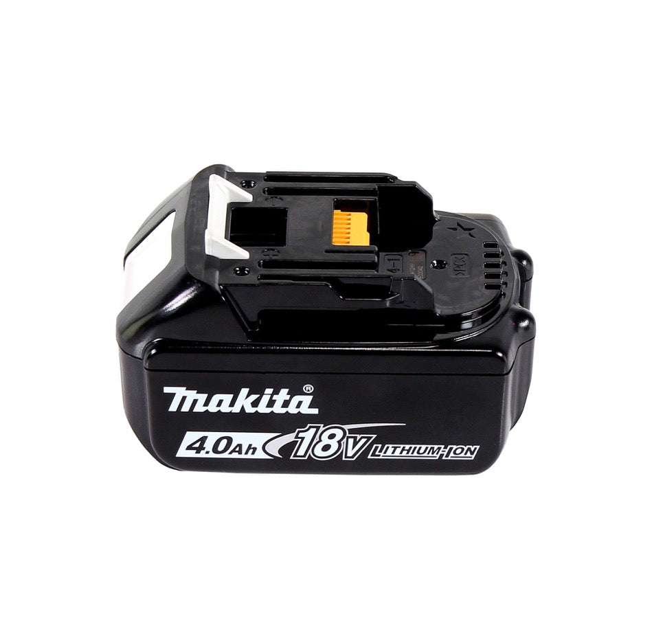 Makita DGA 506 M1J Meuleuse d'angle sans fil 18 V 125 mm brushless + 1x Batterie 4.0 Ah + Coffret Makpac - sans chargeur