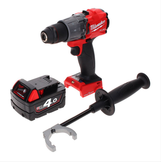 Perceuse à percussion sans fil Milwaukee M18 ONEPD2-401 18 V 135 Nm sans balais One Key Bluetooth + 1x batterie 4,0 Ah - sans chargeur