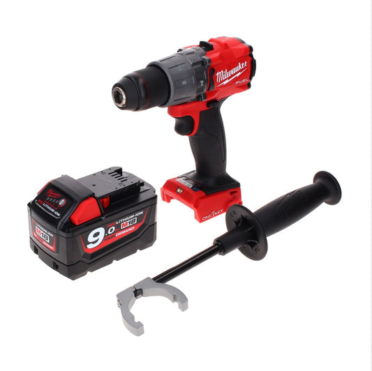 Milwaukee M18 ONEPD2-901 Akku Schlagbohrschrauber 18 V 135 Nm Brushless One Key Bluetooth + 1x Akku 9,0 Ah - ohne Ladegerät